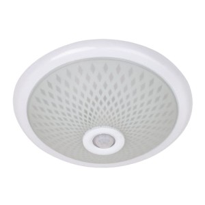 Plafoniera z czujnikiem ruchu  2x25W E27 IP20 CARO Ideus 02545