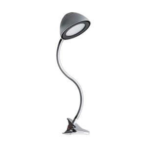 Lampka do czytania z klipsem LED 4W srebrna RONI CLIP Ideus 02876
