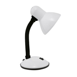 Lampka na biurko 40W biała TOLA E27 Ideus 02849