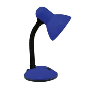 Lampka na biurko 40W niebieska TOLA E27 Ideus 02851