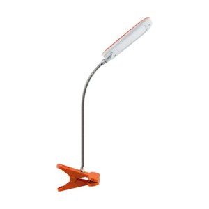 Lampka do czytania z klipsem LED 6W pomarańczowa DORI CLIP Ideus 02865