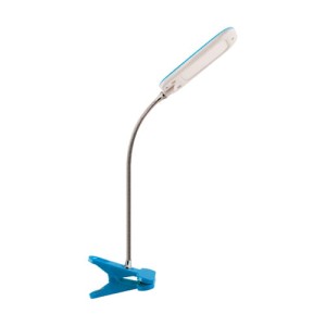 Lampka do czytania z klipsem LED 6W niebieska DORI CLIP Ideus 02867