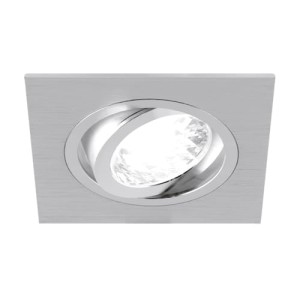 Sufitowa oprawa punktowa srebrna D 50W GU10 IP20 ALUM Ideus 03097