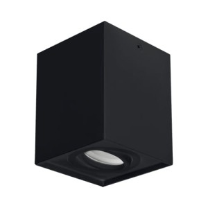 Oprawa sufitowa kwadratowa czarna 35W HARY D GU10 Ideus 03716