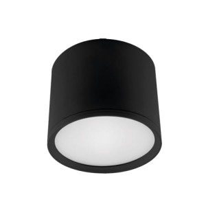 Oprawa sufitowa czarna ROLEN LED 10W 4000K 840lm Ideus 03781