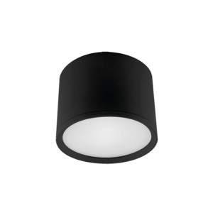 Oprawa sufitowa czarna ROLEN LED 7W 4000K 580lm Ideus 03780