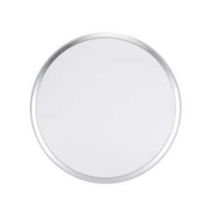 Plafoniera hermetyczna LED srebrna 18W 4200K IP54 PLANAR Ideus 03839