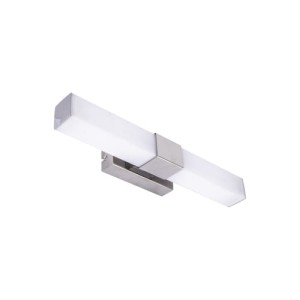 Kinkiet łazienkowy nad lustro chrom 40cm 8W LED 4000K 680lm IP44 SALSA Ideus 03842