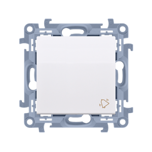 SIMON10 BIAŁY ŁĄCZNIK P/T DZWONEK B.RAM