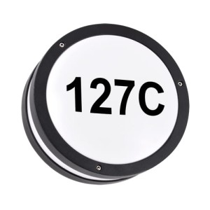 Oprawa hermetyczna LED czarna 7.5W IP54 4100K SOLINA Ideus 03837
