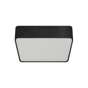 Plafoniera LED 16W 1590lm 4000K czarna kwadratowa TOTEM Ideus 03929