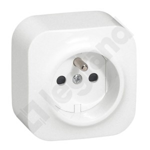 FORIX IP20 - GNIAZDO 2P+Z 16 A - 250 V BIAŁE
