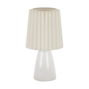 Lampka stołowa biała ceramiczna 25W MALMA E14 Ideus 04397