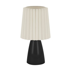 Lampka stołowa czarna ceramiczna 25W MALMA E14 Ideus 04398