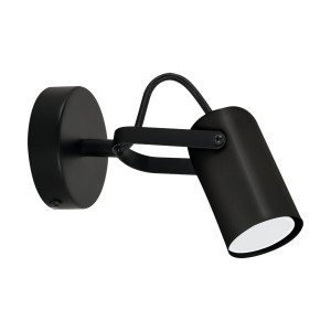 Oprawa ścienno-sufitowa czarna regulowana 25W LOFTA GU10 Ideus 04393