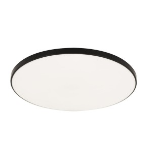 Plafoniera czarna 18W LED DOWBOR IP44 4000K NW 2960lm Ideus 04337
