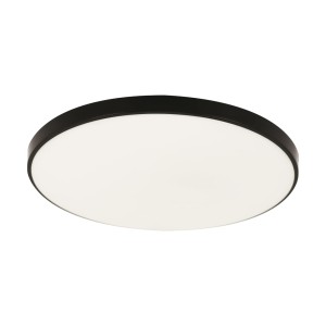 Plafoniera czarna 18W LED DOWBOR IP44 4000K NW 2110lm Ideus 04332