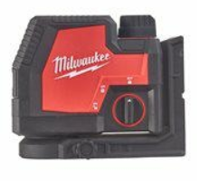 MILWAUKEE.LASER KRZYŻOWY + PION ZIELONY AKUM. USB 30m L4CLLP-301C 4933478099