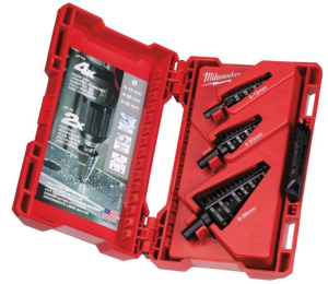 MILWAUKEE WIERTŁA STOPNIOWE 3szt. (4-12mm,4-20mm,6-35mm) 48899399