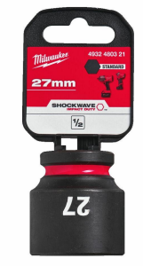 MILWAUKEE NASADKA UDAROWA HEX 1/2" 27mm SHOCKWAVE 4932480321