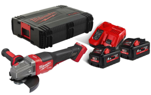 MILWAUKEE.SZLIFIERKA KĄTOWA 18V 125mm HIGH OUTPUT ME18FHSAG125XPDB-552X 4933471080