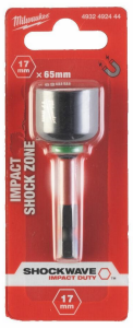 MILWAUKEE KOŃCÓWKA Z NASADKĄ MAGNETYCZNA HEX 17mm (65mm) 4932492444