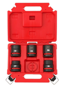 MILWAUKEE ZESTAW NASADEK UDAROWYCH 3/4" 5szt. STD 4932498749