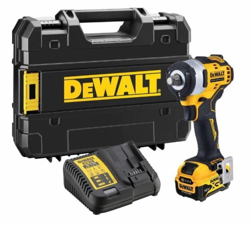 DEWALT KLUCZ UDAROWY 1/2" 12V 340Nm 1x5,0Ah + OSŁONA GUMOWA DCF901P1G