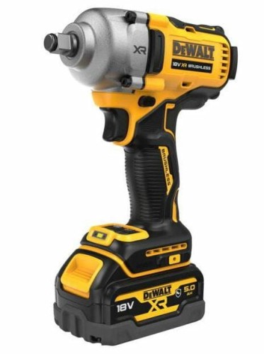 DEWALT KLUCZ UDAROWY 1/2" 18V 812Nm 2x5,0Ah 4-BIEGI PIERŚCIEŃ ZABEZPIECZAJĄCY DCF891P2G