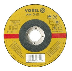 VOREL TARCZA MET.125*2,5mm ... ..
