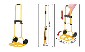 VOREL WÓZEK MAGAZYNOWY SKŁADANY  60KG