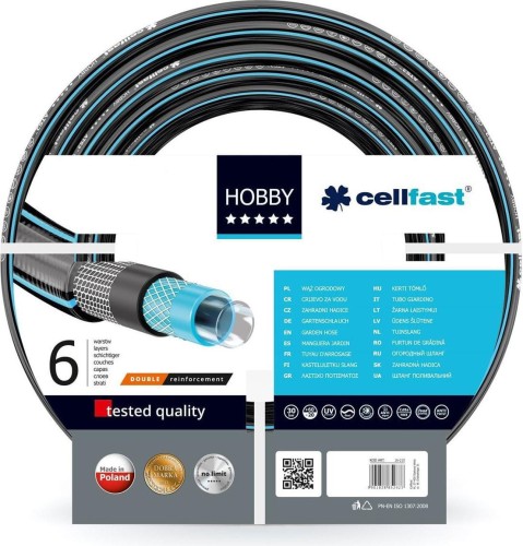 CELLFAST WĄŻ OGRODOWY HOBBY ATS 1/2" 60mb PL "B"