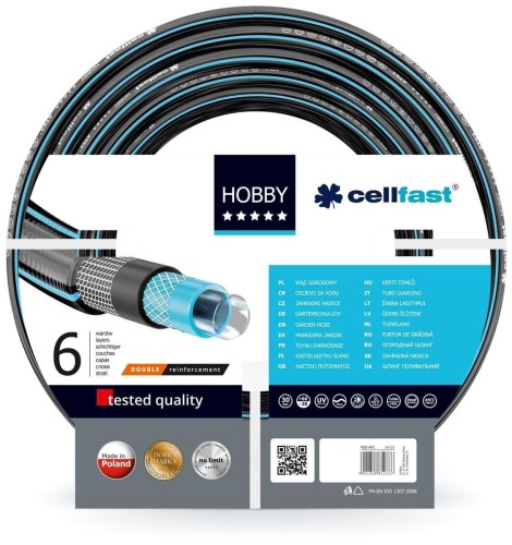 CELLFAST WĄŻ OGRODOWY HOBBY ATS 3/4" 45mb PL "C"
