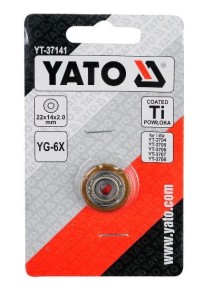 YATO KÓŁKO TNĄCE 22x11x2mm  37141