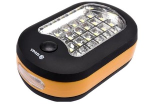 VOREL LAMPA RĘCZNA 24+3 LED