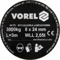 VOREL PRZYCIĄGARKA ŁAŃCUCHOWA  3T   80753