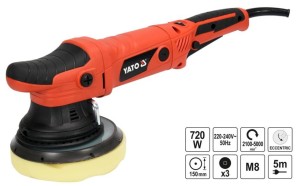 YATO POLERKA  720W 150mm MIMOŚRODOWA