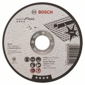 BOSCH TARCZA DO METALU 125mm x 2,0mm x 22mm EXPERT FOR INOX