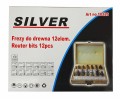 FREZY KSZTAŁTOWE ŁOŻYSKOWANE 12cz./SILVER