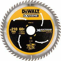 DEWALT PIŁA TARCZ.210x30mmx60z