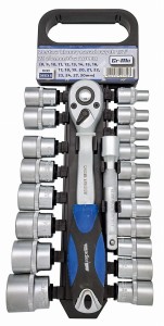 ADLER ZESTAW KLUCZY NASADOWYCH 1/2" 21cz