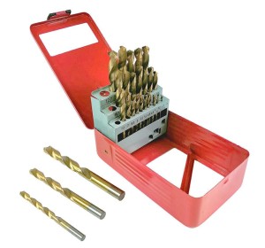 SILVER WIERTŁO METAL TYTAN KPL. 29szt.  1,5-12,7mm