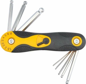 VOREL IMBUSY  8szt.CrV KULA 1,5-8mm