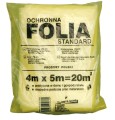 FOLIA 4 x 5m MALARSKA CIENKA