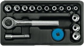 VOREL ZESTAW KLUCZY  16cz.1/4""