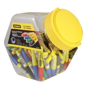 STANLEY MARKER FINE TIP MINI MIX 72szt