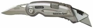 STANLEY NOŻYK  OSTRZE ŁAMANE   QUICKSLIDE SPORT UTILITY