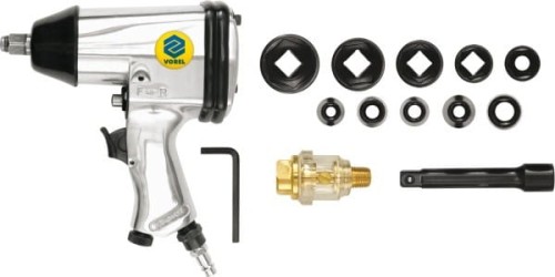 VOREL KLUCZ PNEUMATYCZNY UDAROWY 1/2" + NASADKI   81101