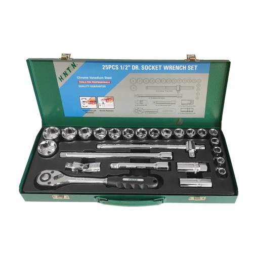 HONITON ZESTAW KLUCZY  25 ELEMENTÓW 1/2"  4055