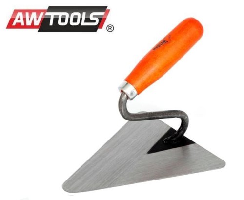 AWTOOLS KIELNIA TRÓJKĄTNA SZLIFOWANA 200mm UCHWYT DREWNIANY